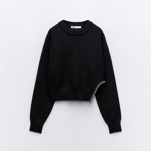Zara Metal Bead Sweater